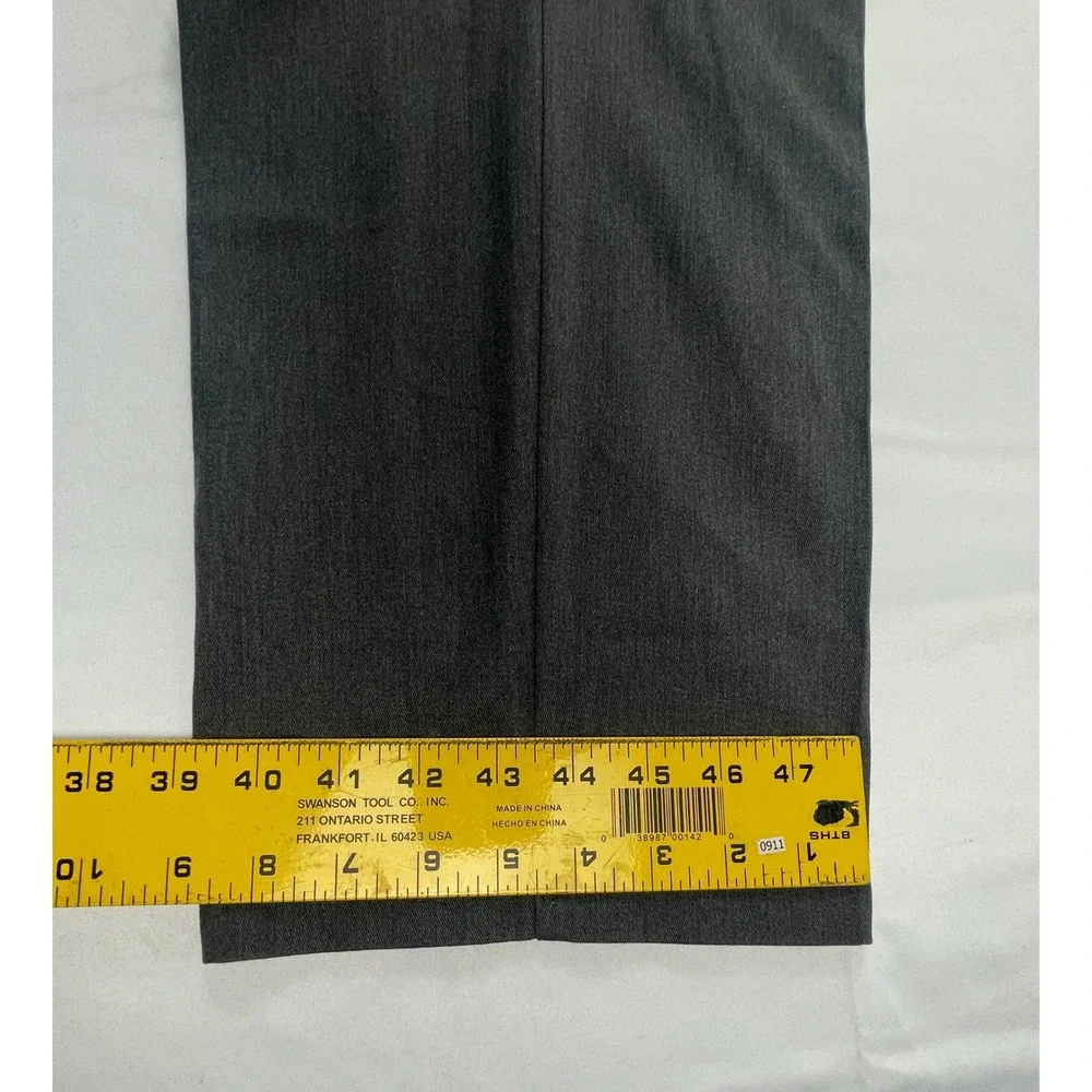Dockers Easy Khaki Mens 42x30 Straight Fit Stretch Charcoal Gray Pants New